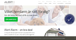 Desktop Screenshot of alertalarm.se
